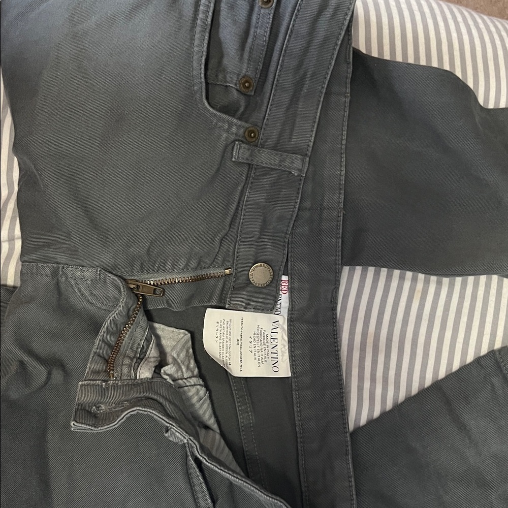 Valentino Women’s Skinny Jeans in Charcoal Gray